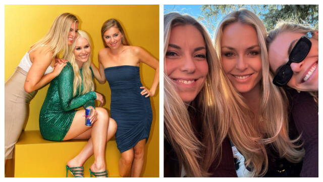 Снимка: Красиви, руси и с невероятна прилика – Линдзи Вон и нейните две сестри (СНИМКИ)