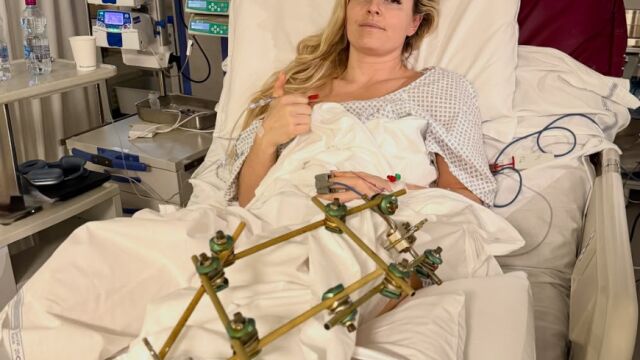 Снимка: На връх Свети Валентин: оперират Линдзи Вон за четвърти път