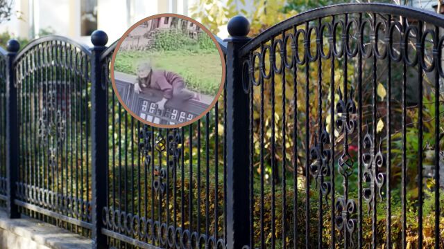 Снимка: 92-годишна жена прескочи ограда на старчески дом, но не за да избяга (СНИМКИ)