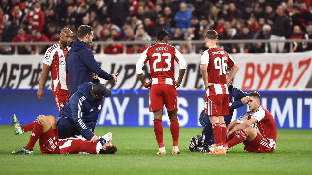 Снимка: Кръв на терена: Леверкузен развали прокобата срещу Олимпиакос (ВИДЕО)