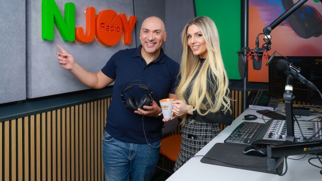 Снимка: „Добро утро, N-JOY“: Мартина и Играта поемат сутрешния ефир в юбилейната 20-а година на радиото