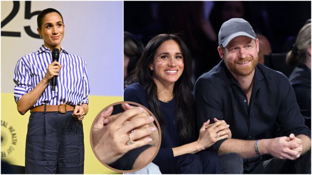 Снимка: Новото старо бижу на Меган Маркъл: Диамант, който нарушава кралските правила (СНИМКИ)