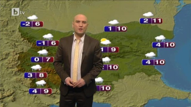 Снимка: Времето - Късна емисия - 23.01.2013 г.