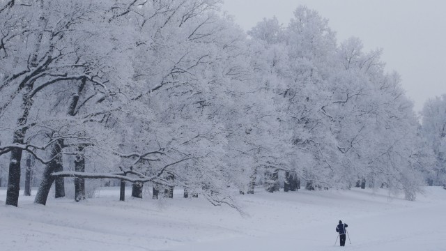 Снимка: Зимата напомни за себе си из Европа