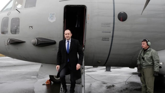 Снимка: Президентът Румен Радев пристигна на работно посещение в Брюксел (СНИМКИ)