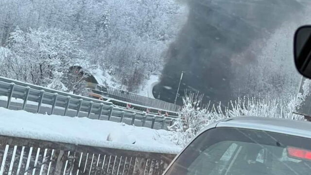 Снимка: Диана Русинова за пожара в тунел „Витиня“: Ако това се случи на друго място, може да завърши трагично