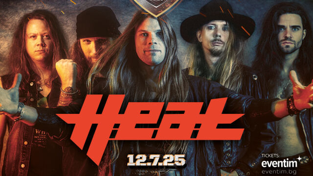 Снимка: H. E.A.T. за първи път в България на MIDALIDARE ROCK IN THE WINE VALLEY