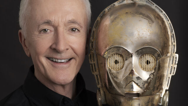 Снимка: Легендарният Антъни Даниелс, изиграл C-3PO в 