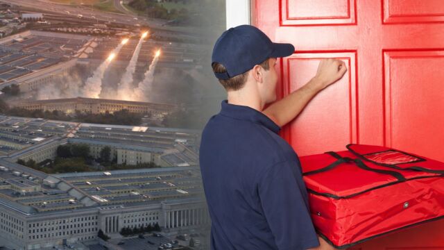 Снимка: „Пица индексът“ отново издаде Пентагона, пик на поръчките часове преди удара над Венецуела