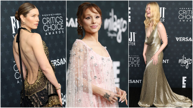 Снимка: Блясък и стил: Най-добре облечените звезди на Critics Choice Awards 2026 (СНИМКИ)