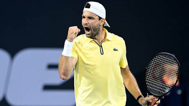 Снимка: Ударен старт за Гришо в Бризбейн