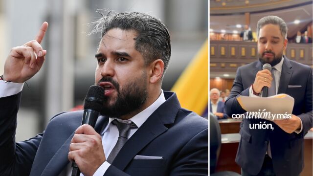 Снимка: Единственият син на Мадуро се появи и обеща „безусловна подкрепа“ към новия президент на Венецуела