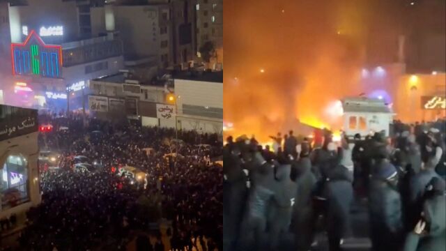 Снимка: Киберексперт: Иранската власт има „Стоп прекъсвач“, само 1% имат интернет. И Starlink не помагат