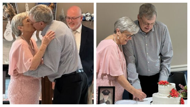 Снимка: Тя е на 71, той на 74 – но доказват, че никога не е късно за любов и брак (СНИМКИ)