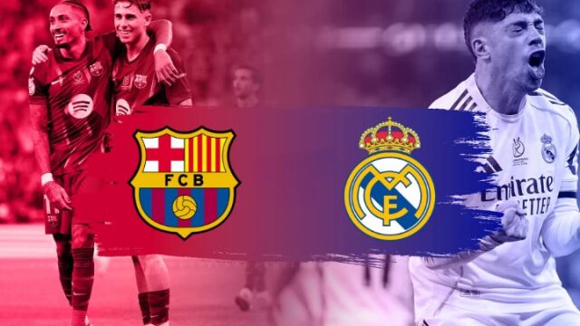 Снимка: НА ЖИВО: Барселона срещу Реал Мадрид за Суперкупата на Испания