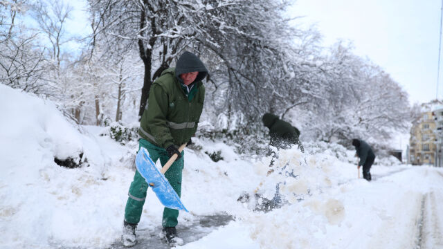 Снимка: Студ под минус 20 градуса скова Западните Балкани, 9000 домакинства в Сърбия са без ток