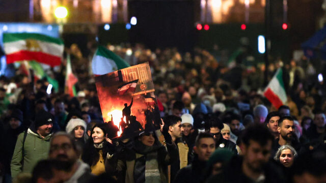 Снимка: Арестувани са повече от 50 000 души в Иран