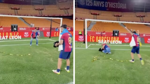 Снимка: Защо Педри бие дузпи на баща си с бутилка? (ВИДЕО)