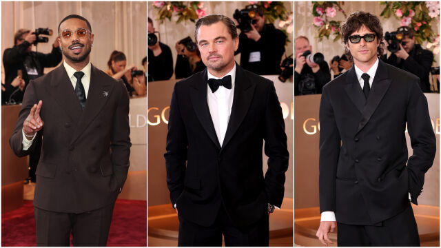 Снимка: Не модел, не актриса: жената, която Леонардо ди Каприо избра за „Златните глобуси“ (СНИМКИ)