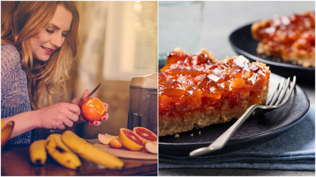Снимка: Лесна рецепта за обърнат сладкиш с грейпфрут: В сезона на цитрусите (СНИМКИ) 