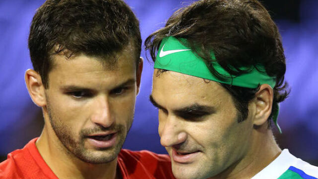 Снимка: Федерер призна: Григор е ключът към Синер