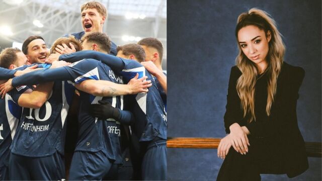 Снимка: Възможно е! Жена коментира футболен мач на Балканите! 