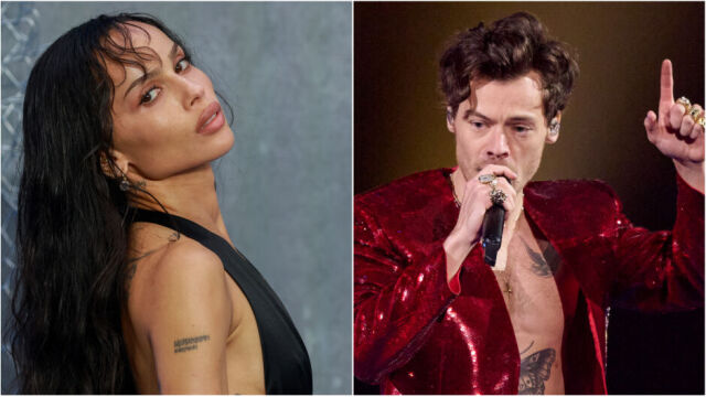 Снимка: Зоуи Кравиц е луда по Хари Стайлс: Той е моята сродна душа! 