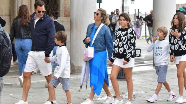 Снимка: Близнаците на Федерер пораснаха. Вижте как изглеждат! (СНИМКИ)