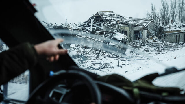 Снимка: Руски удар повреди манастир в Украйна, обект на ЮНЕСКО