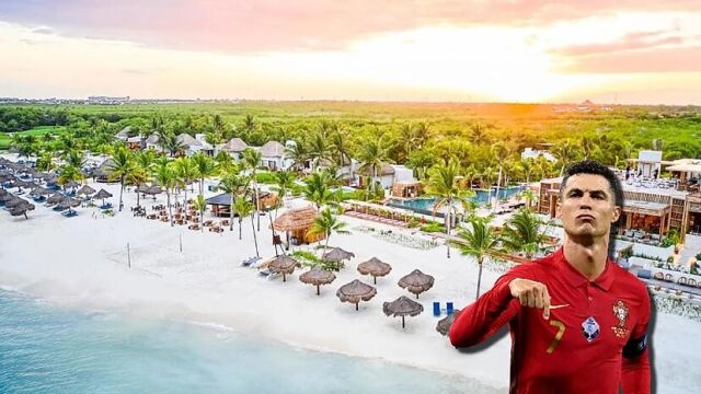 Снимка: Разюздан курорт приютява Кристиано Роналдо за световното (СНИМКИ)