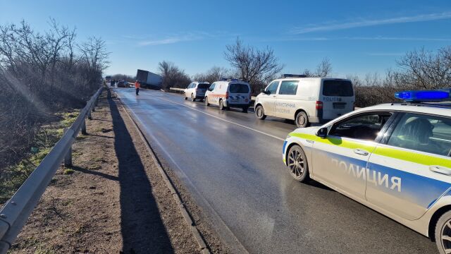 Снимка: Тежка катастрофа край с. Телиш, има загинал