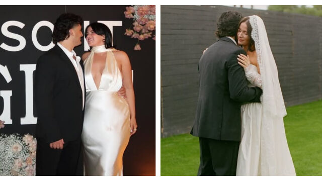 Снимка: „От „преди“ до „уау“: младоженци свалиха 43 кг и се появиха неузнаваеми на сватбата си (СНИМКИ)