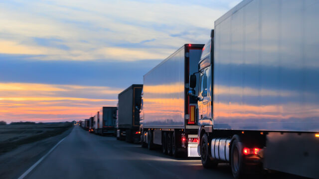 Снимка: След блокадите: ЕС и Северна Македония обсъждат нови правила за превозвачите