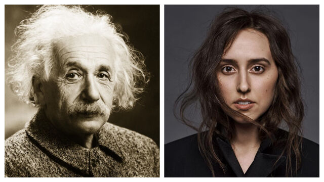 Снимка: Сабрина Пастерски е новият Айнщайн – без мустаци, но със същия ум