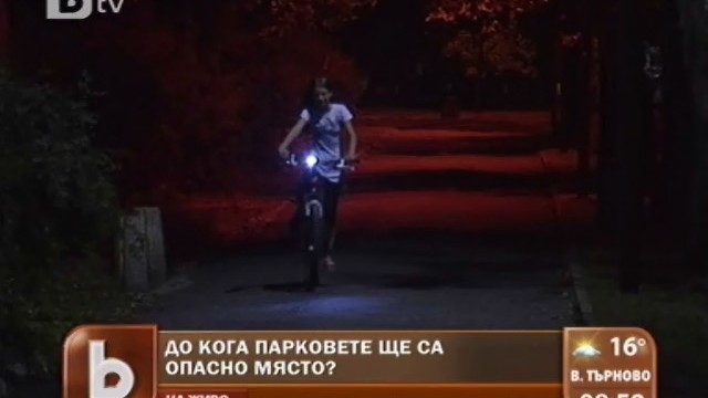 Снимка: Докога ще тънат в мрак столичните паркове? 