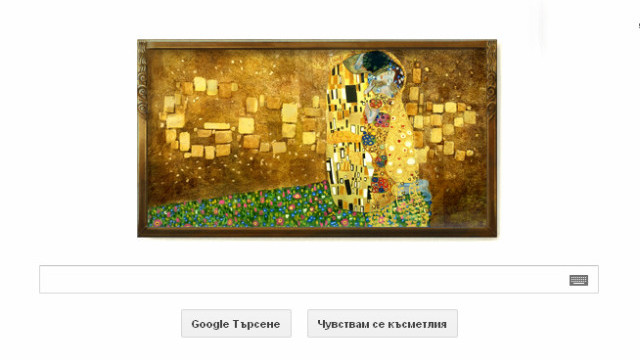 Снимка: Google почете Климт