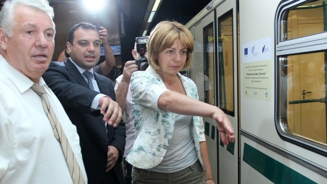 Снимка: Последни приготовления за откриването на новата метро линия
