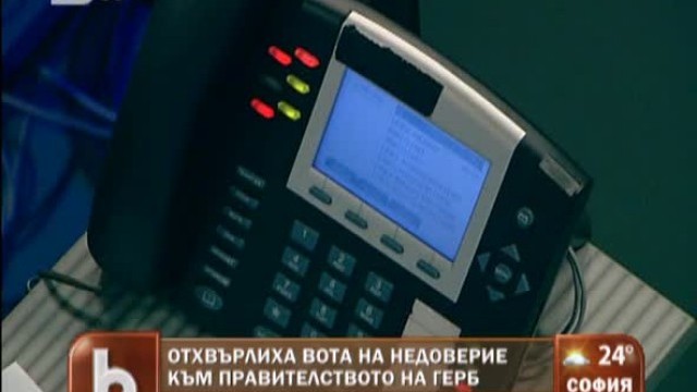 Снимка: Парламентът отхвърли вота на недоверие на кабинета