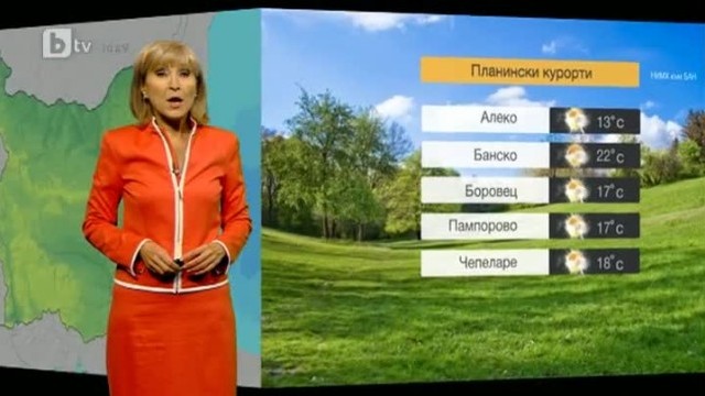 Снимка: Времето - Обедна емисия - 05.07.2013 г.
