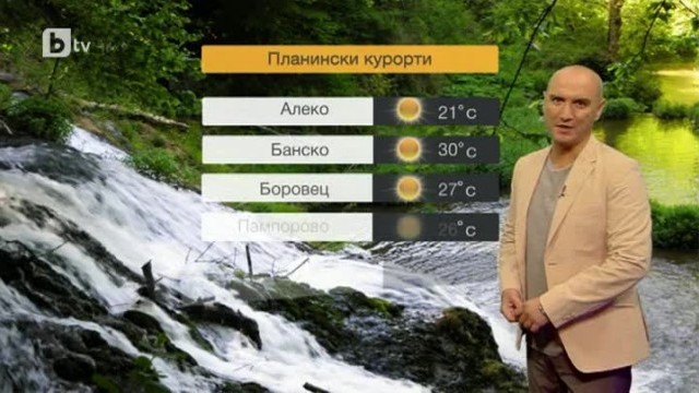 Снимка: Времето - Обедна емисия - 29.07.2013 г.