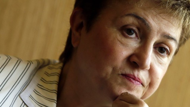 Снимка: Кристалина Георгиева призова кабинета да осъществи докрай реформите, отлагани с години