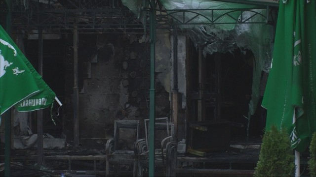 Снимка: Пожар избухна в заведение в Разлог