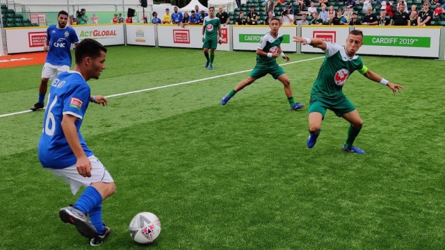 Снимка: Националният ни тим за бездомни измъчи Бразилия, продължава напред (ВИДЕО)