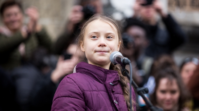 Снимка: Грета Тунберг дарява хуманитарна награда от 1 млн. евро на екологични организации