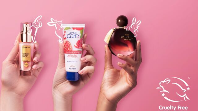 Снимка: Avon с одобрение от Cruelty Free International по програмата Leaping Bunny