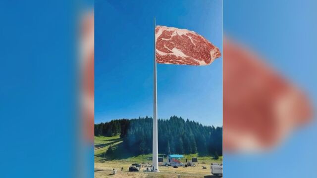 Снимка: Black Angus Рибай стек на пилон: Колаж обедини пилона на Рожен и 