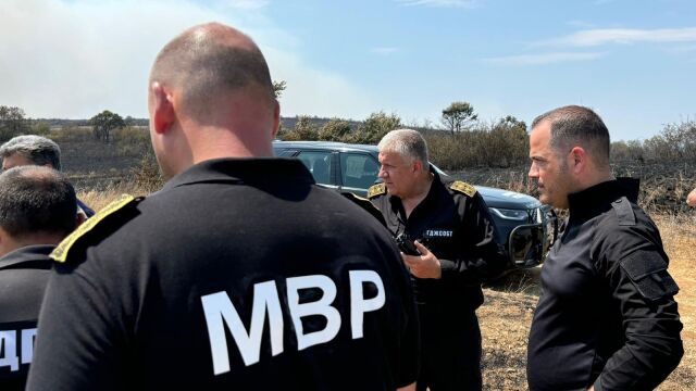 Снимка: МВР: У нас идват два самолета за гасене на пожари от Испания