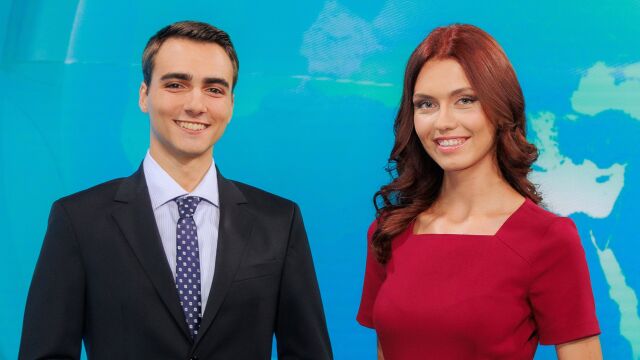 Снимка: Новите лица на bTV Времето: Запознайте се с Мая Никифорова и Петроний Евтов (СНИМКИ + ВИДЕО)