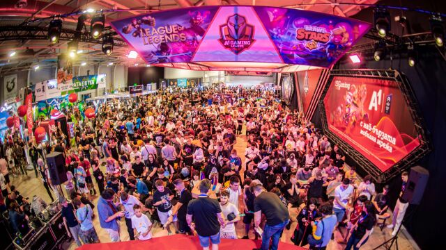 Снимка: A1 Gaming League отново събра феновете на електронните спортове на Aniventure Comic Con 2026