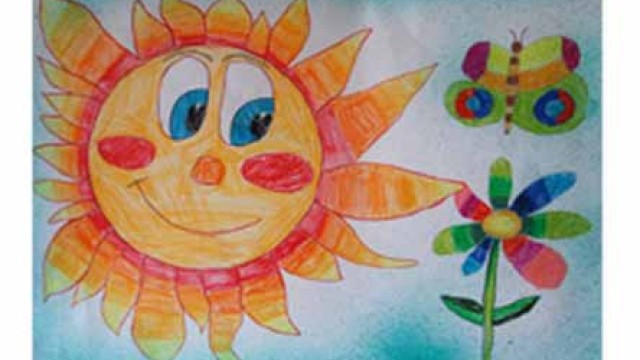 Снимка: Лятна ученическа задача: Нарисувай ми слънце! 